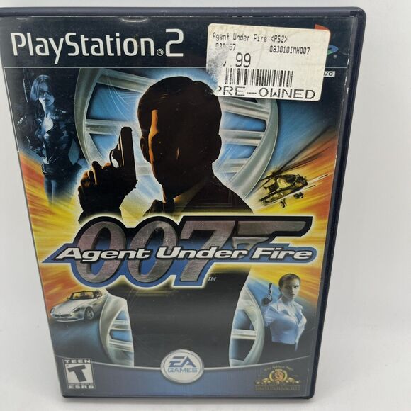 James Bond 007 Agent Under Fire OG Sony Playstation 2 PS2 Complete Great Shape - Picture 1 of 8